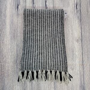 Portolano Merino Wool Fringe Scarf